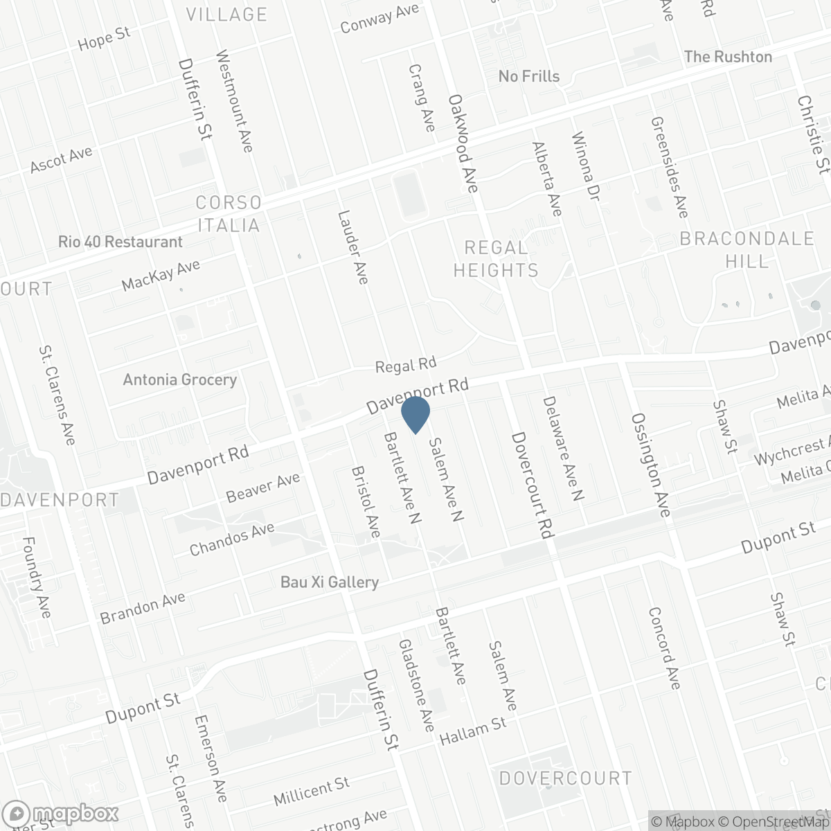 524 SALEM AVENUE N, Toronto, Ontario M6H 3E1